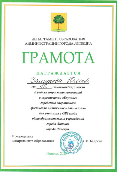 Спортивный фестиваль «Движение-это жизнь!».